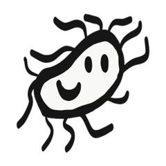 [LINEスタンプ] 増える大腸菌