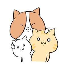 [LINEスタンプ] わが家のにゃん子