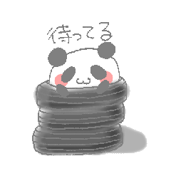 [LINEスタンプ] まるパンダのスタンプ