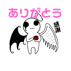 [LINEスタンプ] 薔薇の堕天使ろざりぃぱぁちゃん