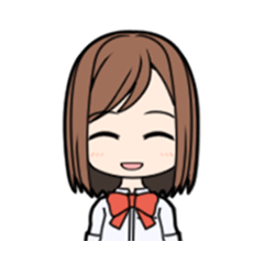 [LINEスタンプ] 表情豊かな望月さん