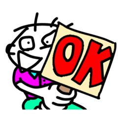 [LINEスタンプ] 顔面はみ出太郎の毎日