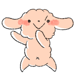 [LINEスタンプ] 擬音が多いボキャ貧わんちゃん