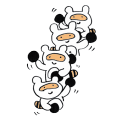 [LINEスタンプ] ぽんぽんすっぽんぽん
