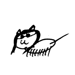 [LINEスタンプ] つうのねこ