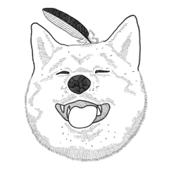 [LINEスタンプ] 不思議なアボリジニーの犬