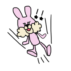 [LINEスタンプ] うさぎのすずと亀のらん4