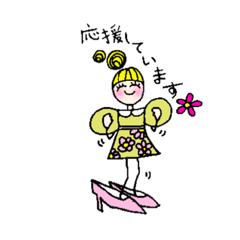 [LINEスタンプ] マノンちゃん
