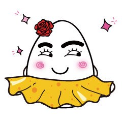 [LINEスタンプ] エッグ・エッグ可愛いんでしょ