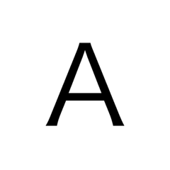 [LINEスタンプ] シンプルアルファベット1