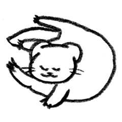 [LINEスタンプ] フェレットというイタチがおってな