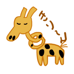 [LINEスタンプ] ド下手な人が描く可愛い動物