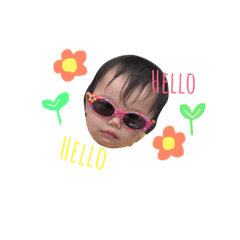 [LINEスタンプ] なかよしまおりの姉妹