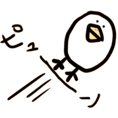 [LINEスタンプ] あほっちょとりさん