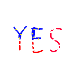 [LINEスタンプ] はいYESOui是예SíJaSì