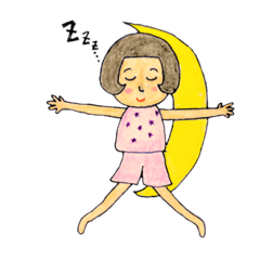 [LINEスタンプ] 小さなおかっぱ娘