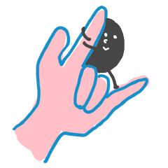 [LINEスタンプ] 手乗りの小さな生き物