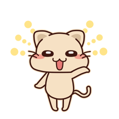 [LINEスタンプ] ねこ（日常編）