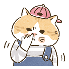 [LINEスタンプ] コスチューム猫
