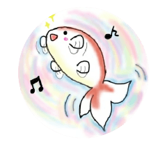 [LINEスタンプ] らんちゅう（金魚）のちゅちゅさん