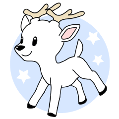 [LINEスタンプ] ホワイト歯科のシカです。