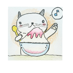 [LINEスタンプ] かわいい こねこ