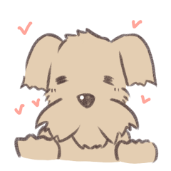 [LINEスタンプ] うちのウェルシュテリアのウィリアム