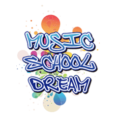 [LINEスタンプ] Music School Dream