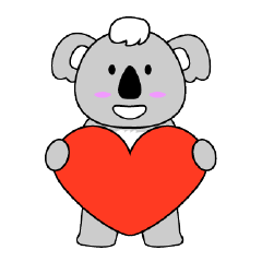 [LINEスタンプ] 愛らしいコアラ