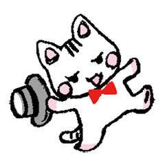 [LINEスタンプ] ふんわりねここ
