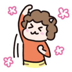 [LINEスタンプ] 赤鬼もいもい