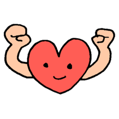 [LINEスタンプ] ハートのはーさん