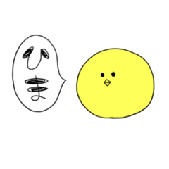 [LINEスタンプ] ちびっこひよこ