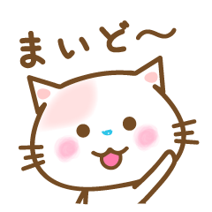 [LINEスタンプ] ネコ♥関西弁の画像（メイン）