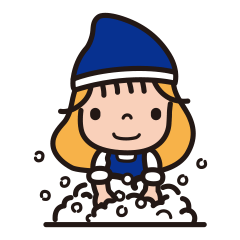 [LINEスタンプ] エリちゃんスタンプ エリートクリーニング