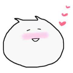 [LINEスタンプ] シンプルな猫(日常ver.1)