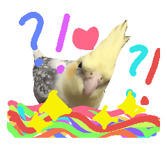 [LINEスタンプ] オカメインコのかいちゃん  2