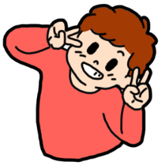 [LINEスタンプ] 楽しく笑っていようよ
