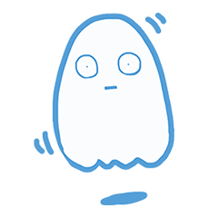 [LINEスタンプ] 虚無感に襲われたおばけ
