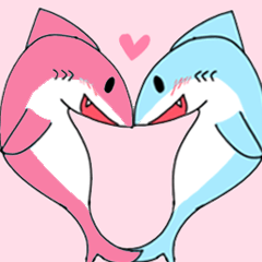 [LINEスタンプ] 愉快なサメちゃん