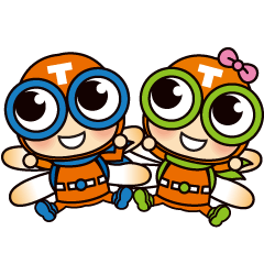 [LINEスタンプ] たっぴくん・たっぴちゃん