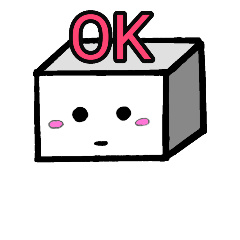 [LINEスタンプ] カクカク豆腐