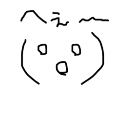 [LINEスタンプ] ゆるい顔文字たち