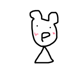 [LINEスタンプ] 手書きの変キャラ