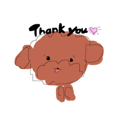 [LINEスタンプ] 毎日トイプードル