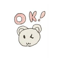 [LINEスタンプ] しろくまくんの誰でも使えるスタンプvol1