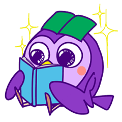 [LINEスタンプ] 平塚市図書館キャラ「ぶくまる」