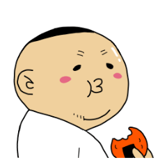 [LINEスタンプ] 食いしん坊のフトシくん