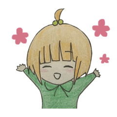 [LINEスタンプ] 蜜柑ちゃん