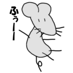 [LINEスタンプ] ねずみたちの日常
